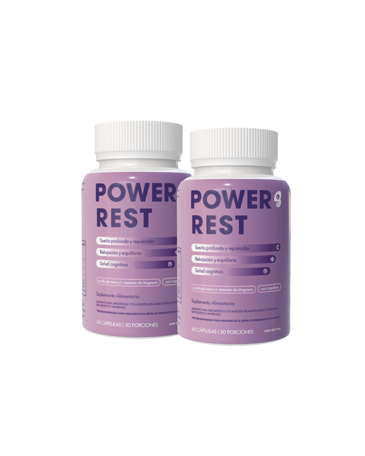 PACK 2 x SUPLEMENTO POWER REST - 120 CÁPSULAS - 60 PORCIONES
