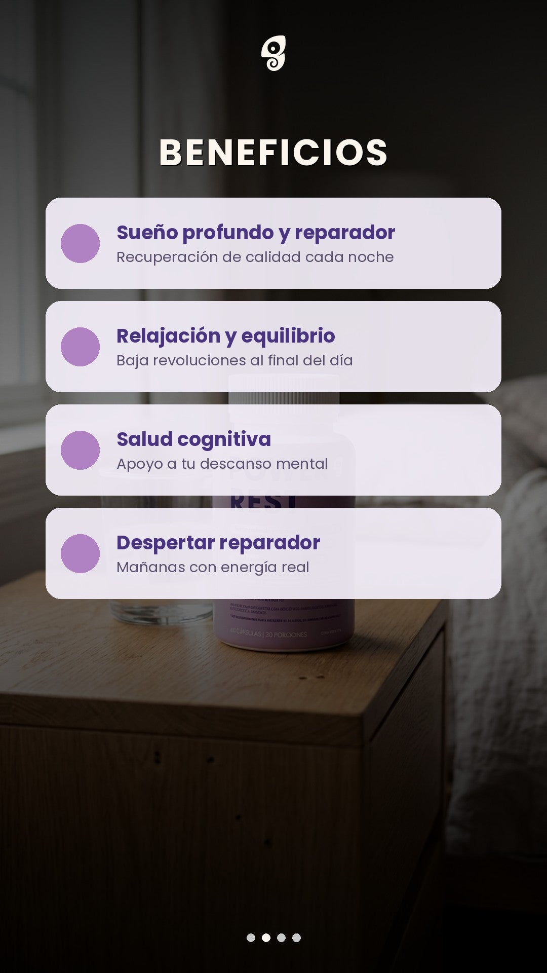 Power Rest (Suplemento para Dormir con Magnesio y Triptófano: Duerme Profundo) - 60 cápsulas - 30 Porciones